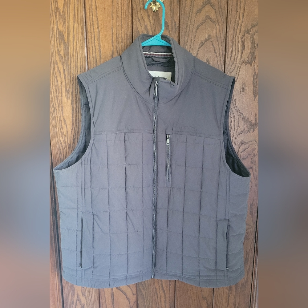 Orvis men's vest - gray XL